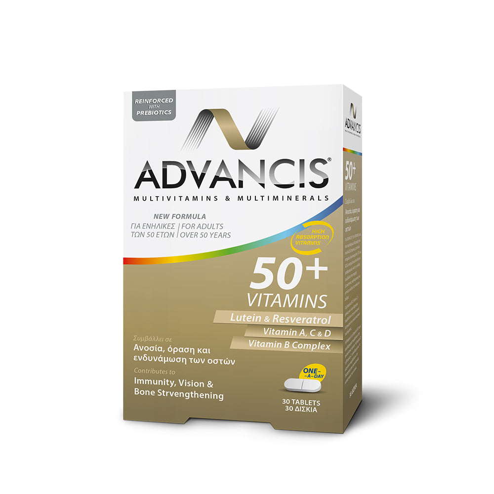 ADVANCIS® 50+ VITAMINS 30TABS