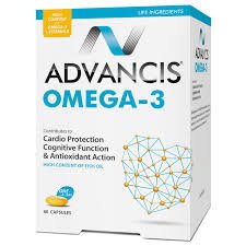 Advancis Omega-3 Fish Oil Softgel Capsules 60 Caps