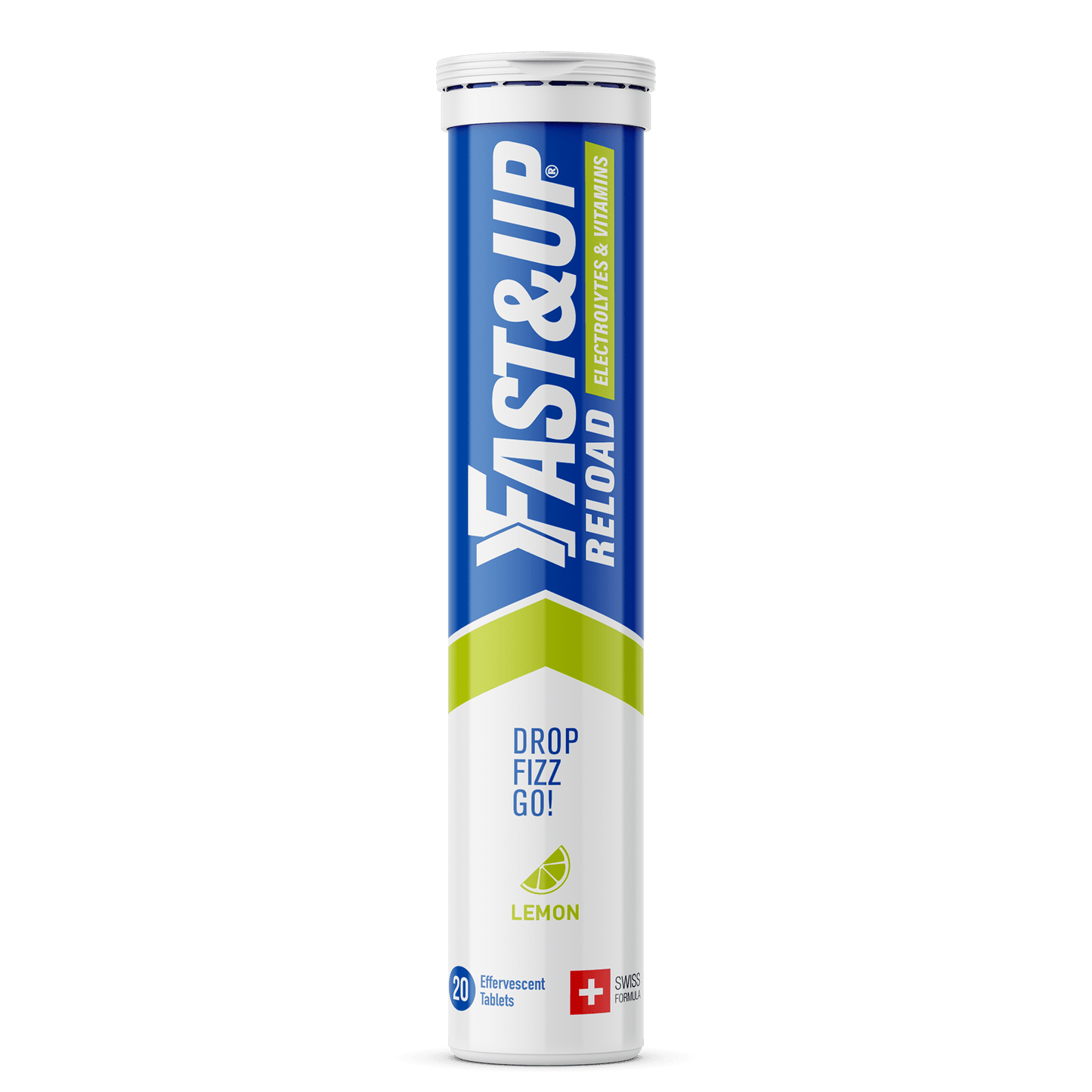 Fast&Up Reload Electrolytes Lemon 20 Effervescent Tabs