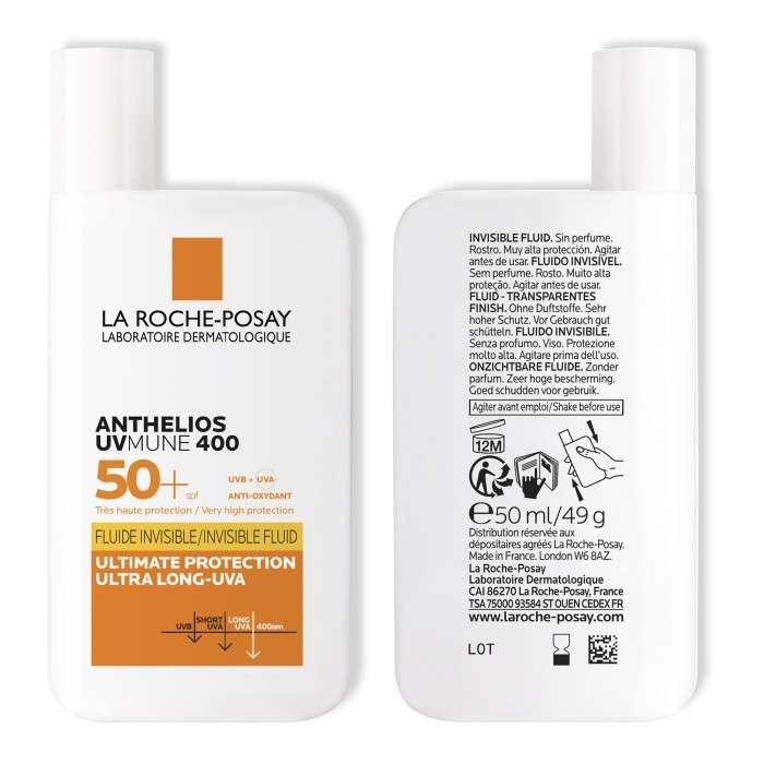 La Roche-Posay Anthelios UVMune 400 Invisible Fluid SPF50+ 50ml With Fragrance 1