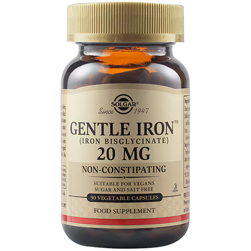Solgar® Gentle Iron® 20 mg Vegetable Capsules