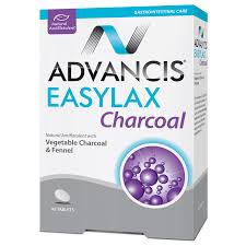 Advancis Easylax Charcoal Tablets 45 Tabs