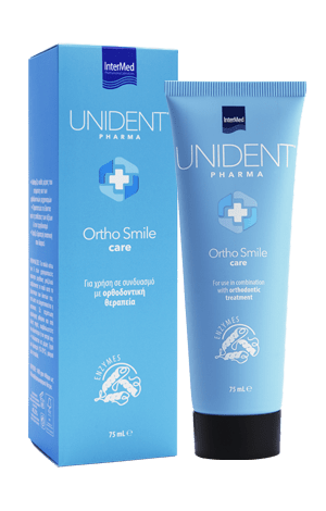 Intermed Unident Pharma Ortho Smile Care Toothpaste – 75ml - Sandi Pharmacy
