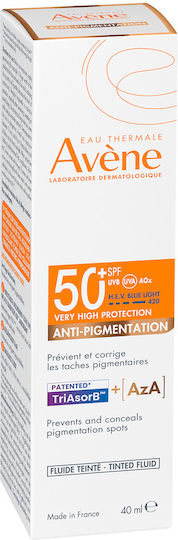 Avene FLUIDE ANTI-PIGMENTATION SPF50+
