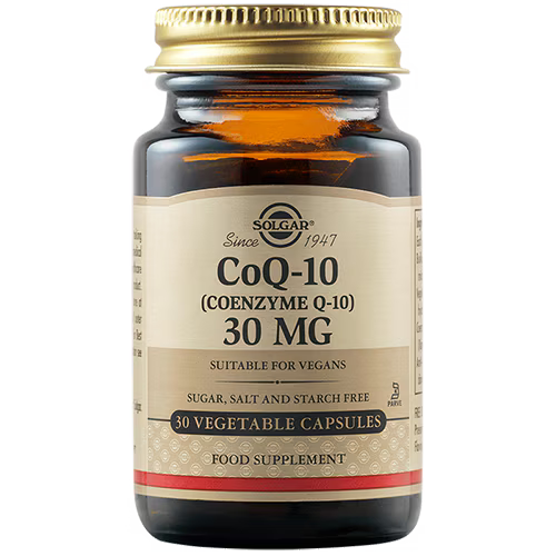 Solgar® CoQ-10 30 mg  – 30 Vegetable Capsules