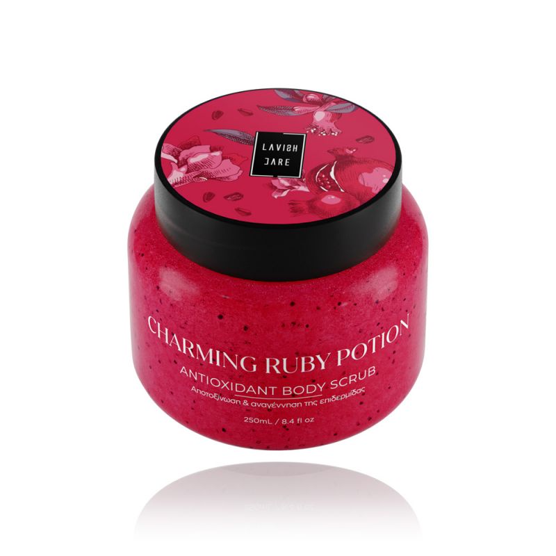 Lavish Care Charming Ruby Potion Antioxidant Body Scrub 250ml