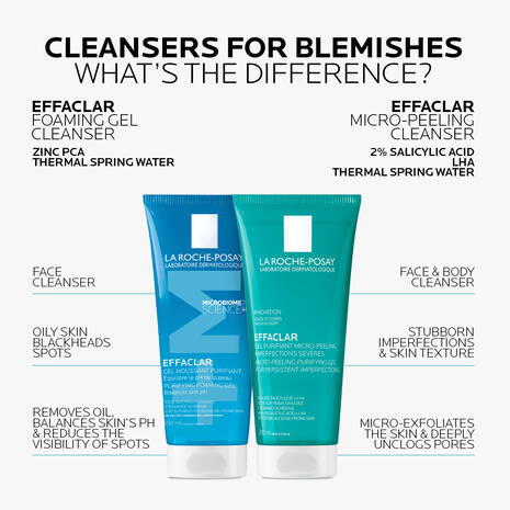 La Roche-Posay Effaclar Purifying Foaming Gel +M 200ml