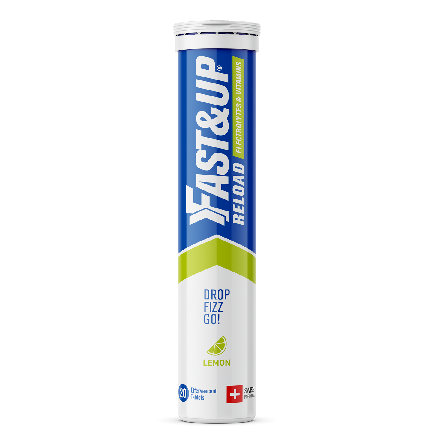 Fast&Up Reload Electrolytes Lemon 20 Effervescent Tablets
