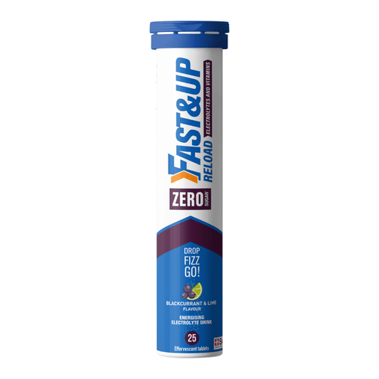 Fast&Up Reload Zero Sugar Electrolytes Blackcurrant & Lime 25 Effervescent Tablets - Sandi Pharmacy