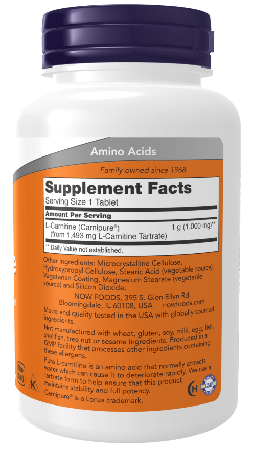 L-Carnitine NOW  1