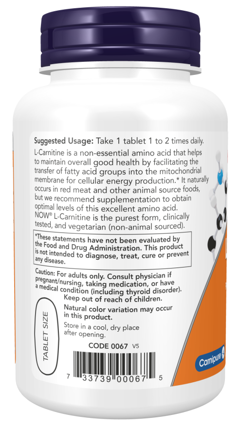 L-Carnitine NOW 2