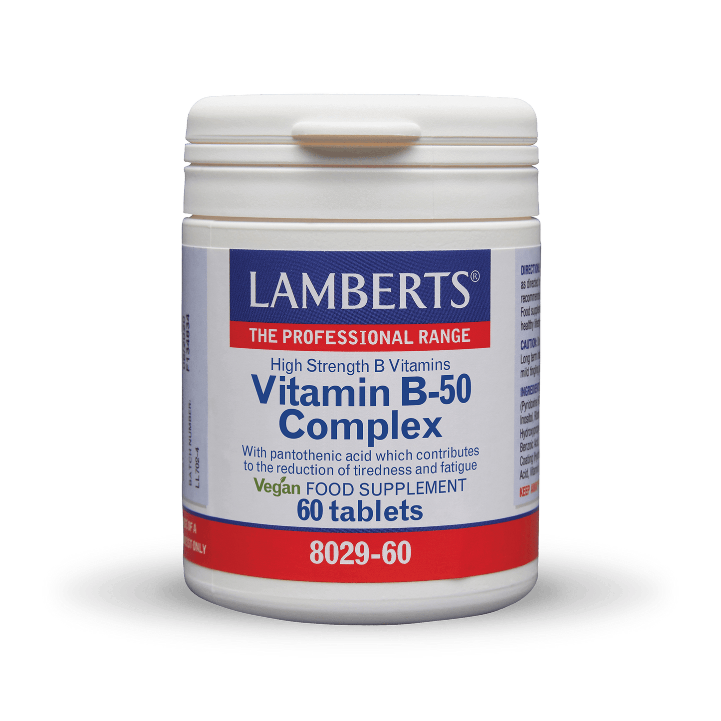 Lamberts Vitamin B-50 Complex 60 Tablets - MARILENA SANTIPHARMACY