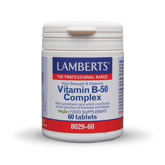 Lamberts Vitamin B-50 Complex 60 Tablets - MARILENA SANTIPHARMACY