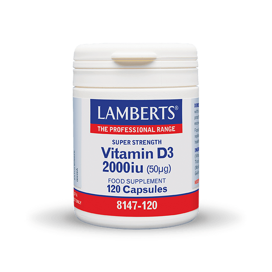 Lamberts Vitamin D3 2000 IU 120 Capsules - MARILENA SANTIPHARMACY