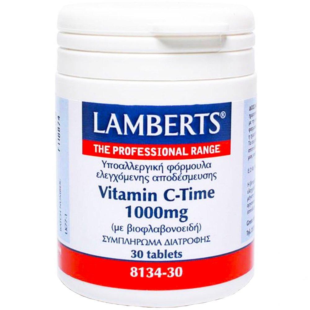 Lamberts Vitamin C 1000mg Time Release 30 Tablets - MARILENA SANTIPHARMACY