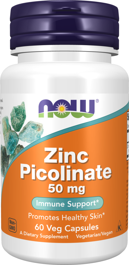 NOW Zinc Picolinate 50 mg