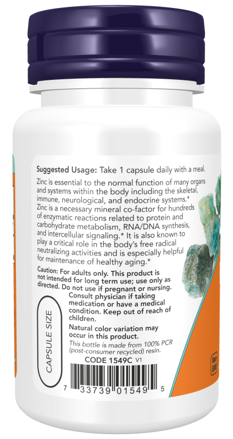 NOW Zinc Picolinate 50 mg 2