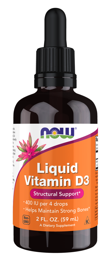 NOW® Liquid Vitamin D-3