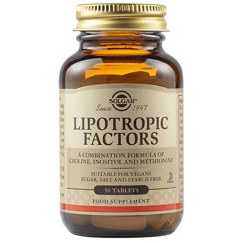 Solgar Lipotropic Factors, 50 Tablets