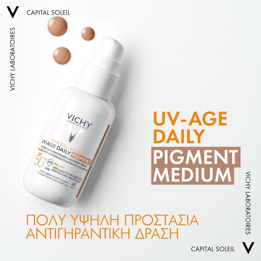 Vichy CAPITAL SOLEIL UV-AGE DAILY SPF50+ PIGMENT MEDIUM 2