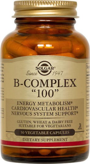 Solgar B-Complex "100" Vegetable Capsules 3