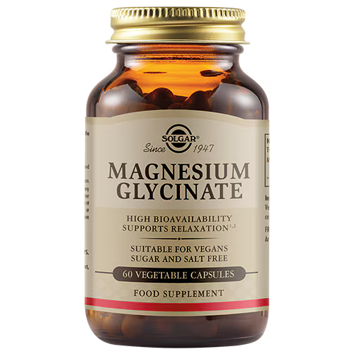Solgar Magnesium Glycinate Vegetable – 60 Capsules
