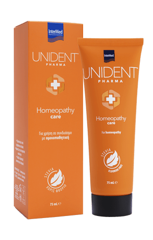Intermed Unident Pharma Homeopathy Care Toothpaste 75ml - Sandi Pharmacy